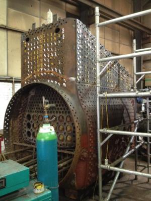 Boiler Progress