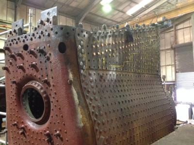 Boiler Progress